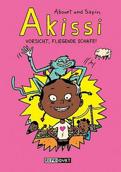 Akissi - Vorsicht, fliegende Schafe!