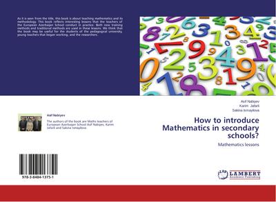 How to introduce Mathematics in secondary schools?