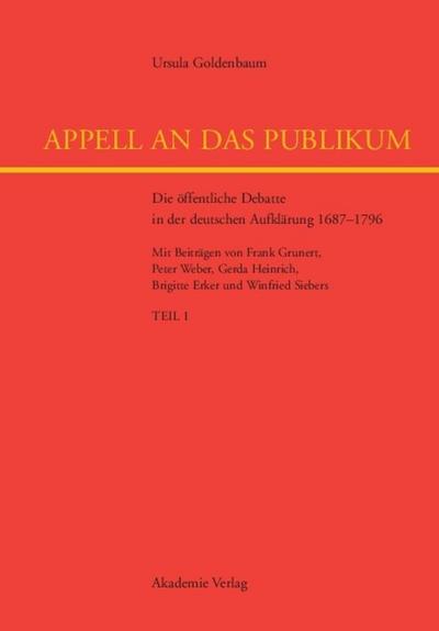 Appell an das Publikum