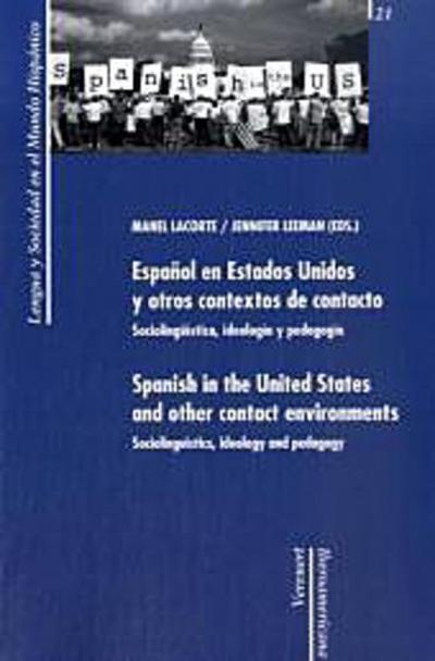 Contactos y contextos lingüísticos : el español en los Estados Unidos y en contacto con otras lenguas
