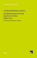 Der Briefwechsel mit den Jesuiten in China (1689-1