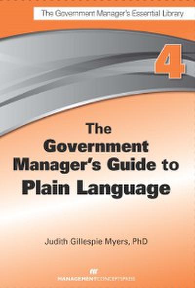 The Government Manager’s Guide to Plain Language