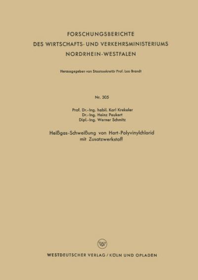 Heißgas-Schweißung von Hart-Polyvinylchlorid mit Zusatzwerkstoff