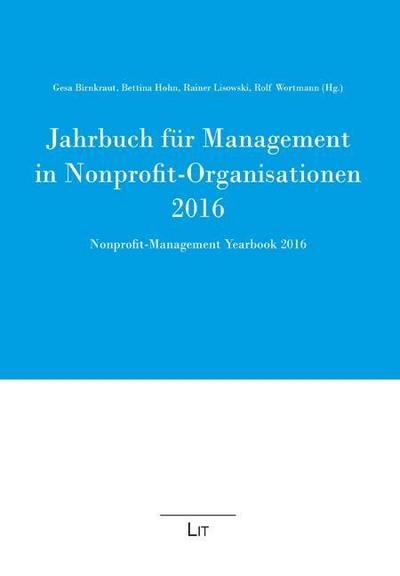 Jahrbuch für Management in Nonprofit-Organisationen 2016