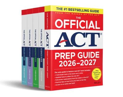 The Official ACT Subject Guides 2026 - 2027, Complete Set