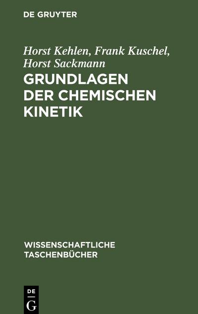 Grundlagen der chemischen Kinetik