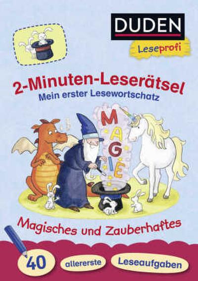 Duden Leseprofi - 2-Minuten-Leserätsel: Mein erster Lesewor