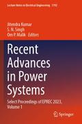 Recent Advances in Power Systems