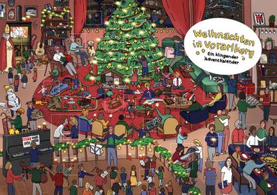 Weihnachten in Vorarlberg. Ein klingender Adventskalender