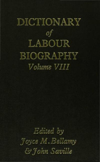 Dictionary of Labour Biography