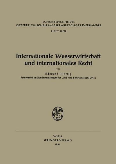 Internationale Wasserwirtschaft und internationales Recht