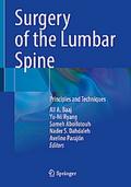 Surgery of the Lumbar Spine