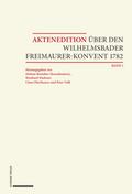 Aktenedition über den Wilhelmsbader Freimaurer-Konvent 1782
