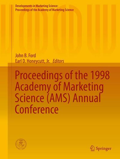 Proceedings of the 1998 Academy of Marketing Science (AMS) Annual Conference