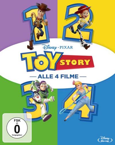 Toy Story 1-4 BLU-RAY Box
