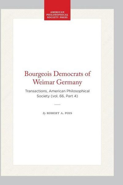 Bourgeois Democrats of Weimar Germany
