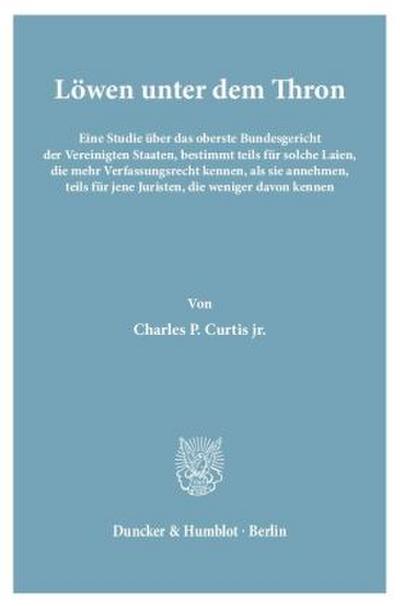 Löwen unter dem Thron.