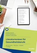 Literaturreviews für Gesundheitsberufe