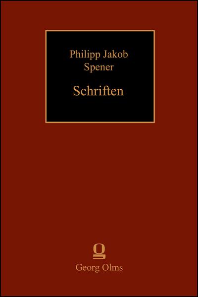 Philipp Jakob Spener: Schriften - Vier Bücher von wahrem Christentum (1610). Buch 1