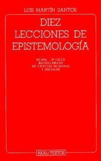 Diez lecciones de epistemología