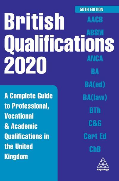 British Qualifications 2020