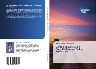Carbon Sequestration Potential through Fodder Production