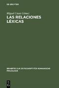 Las relaciones léxicas