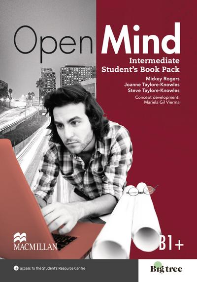 Open Mind.  Student’s Book with Webcode (incl. MP3) and Print-Workbook with Key and Audios online