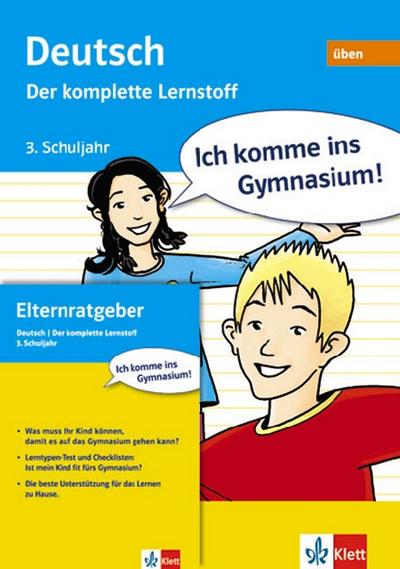 Ich komme ins Gymnasium! Deutsch 3. Klasse. Der komplette Lernstoff