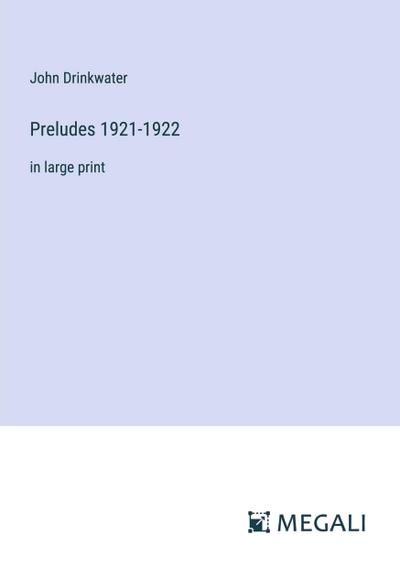 Preludes 1921-1922