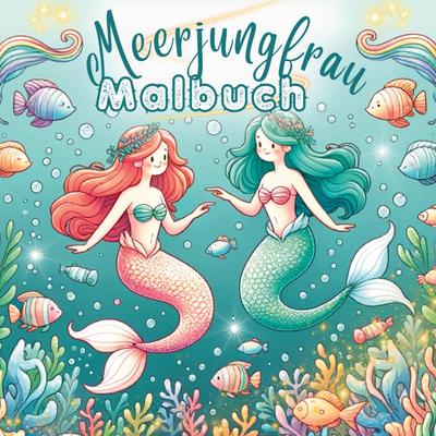 Mein Meerjungfrau Malbuch für Mädchen ab 4 Jahren