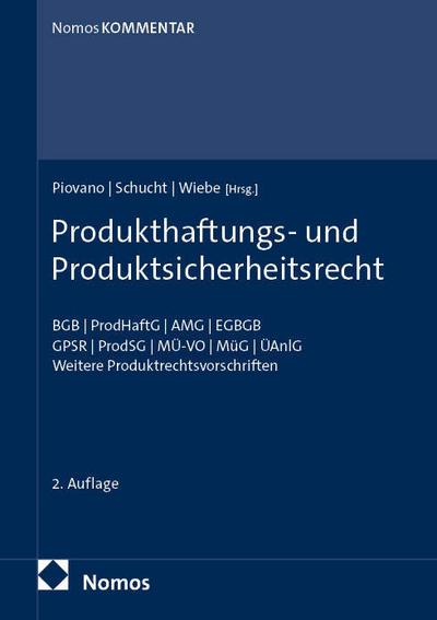 Produkthaftungs- und Produktsicherheitsrecht