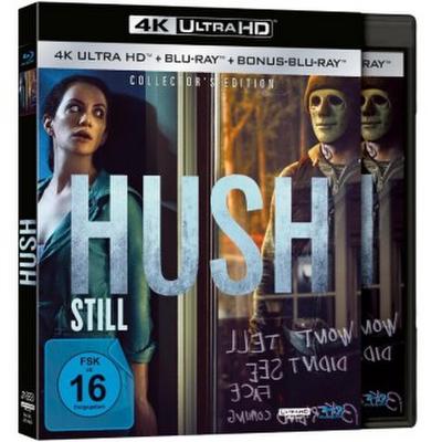 Hush,1 4K UHD-Blu-ray + 1 Blu-ray (Mediabook)