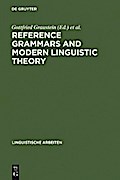 Reference Grammars and Modern Linguistic Theory