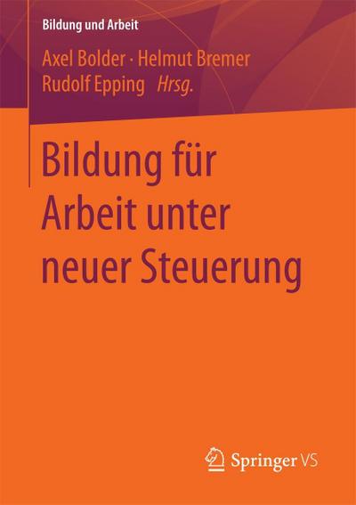 Bildung für Arbeit unter neuer Steuerung