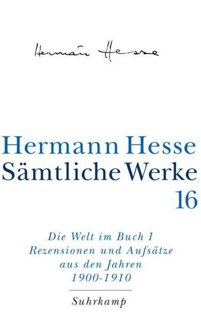 Sämtliche Werke 16