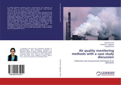 Air quality monitoring methods with a case study discussion