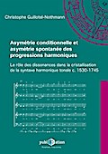 Asymétrie conditionnelle et asymétrie spontanée des progressions harmoniques