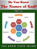 Do You Know the Names of God? Part 2