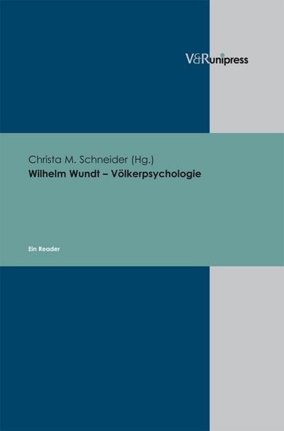 Wilhelm Wundt – Völkerpsychologie