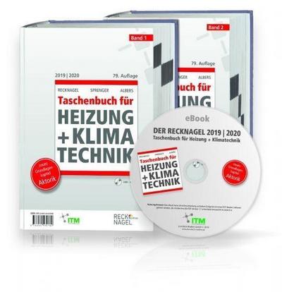 Recknagel - Taschenbuch für Heizung und Klimatechnik 2019/2020 - Premiumversion, m. CD-ROM, 2 Bde.