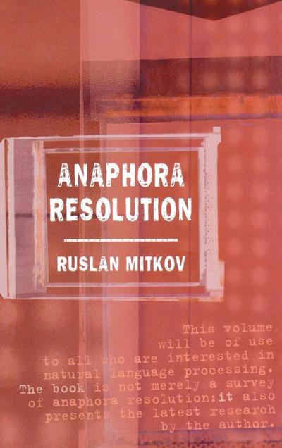 Anaphora Resolution