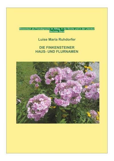 Die Finkensteiner Haus- und Flurnamen