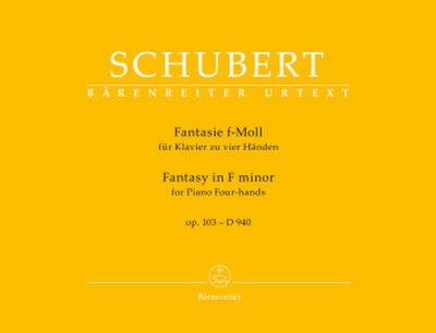 Fantasie für Klavier zu vier Händen f-Moll op. 103 D 940