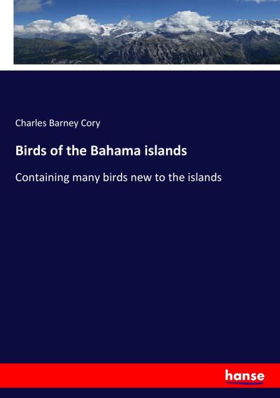 Birds of the Bahama islands