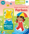 Play+ Mein Spiel mit-Magnetbuch Komm, wir lernen die Farben - ab 18 Monate
