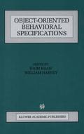 Object-Oriented Behavioral Specifications