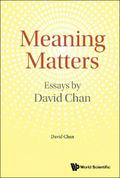 MEANING MATTERS: ESSAYS BY DAVID CHAN