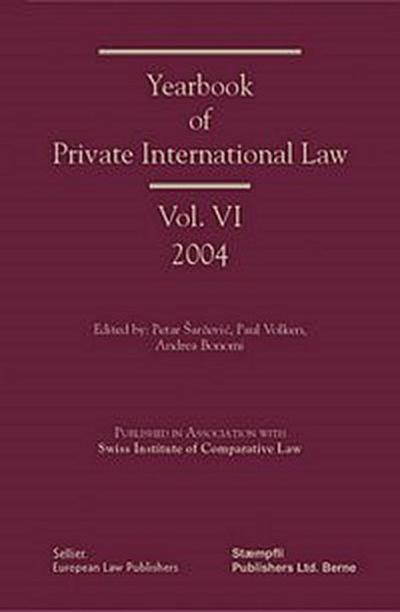 Yearbook of Private International Law