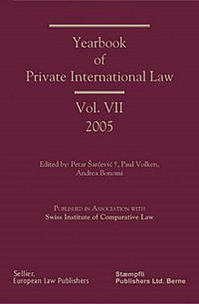 Yearbook of Private International Law